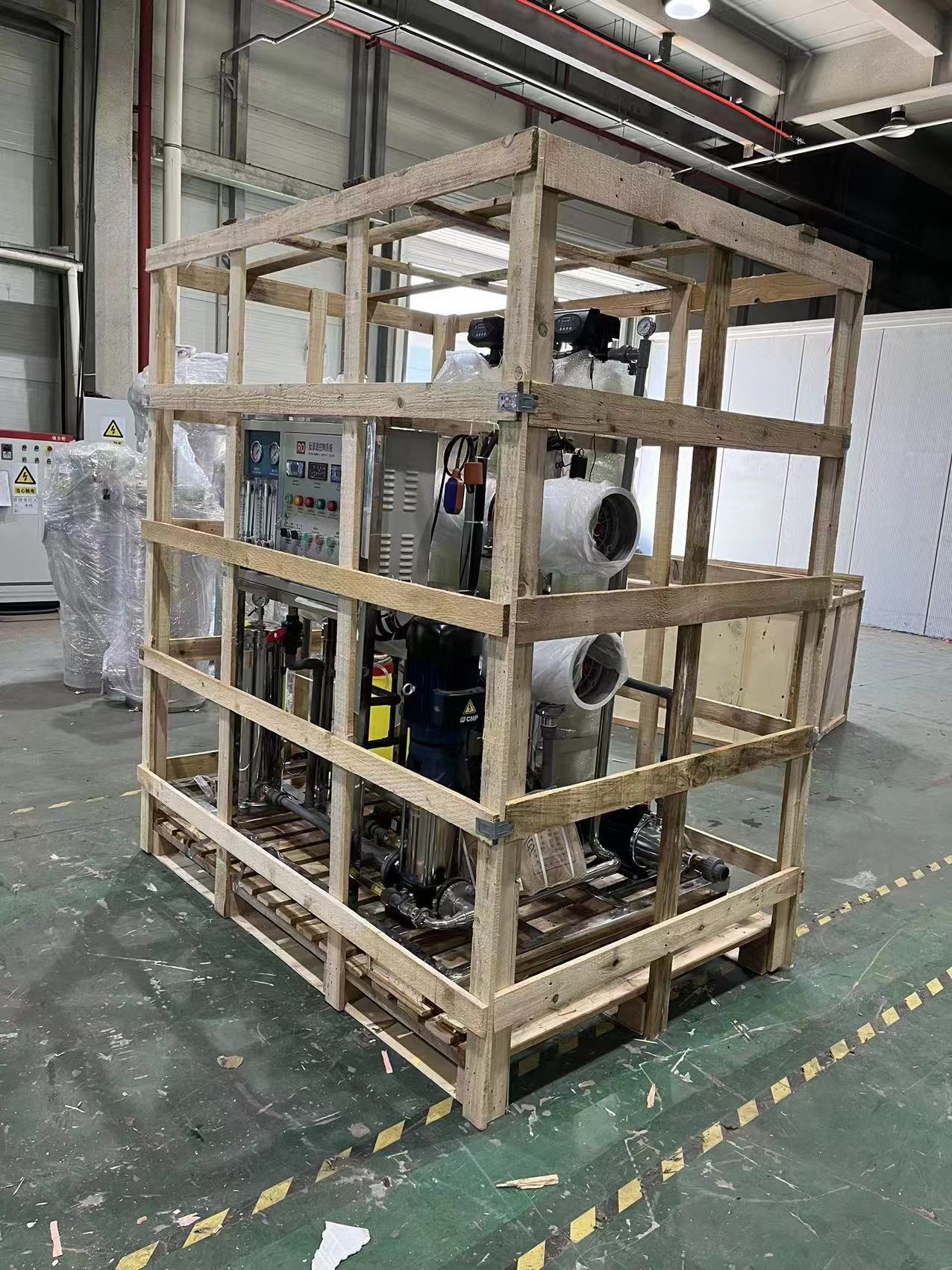 10t/h單級反滲透設備-洛陽新奧安裝現(xiàn)場操作